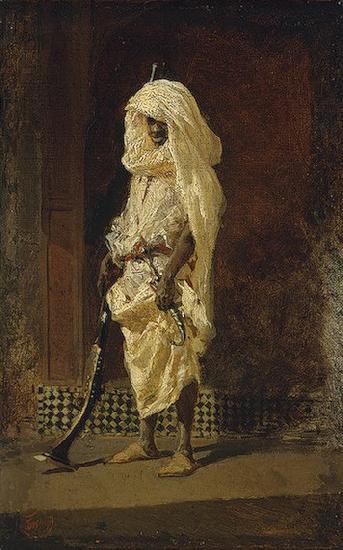 Maria Fortuny i Marsal Moroccan soldier oil painting image